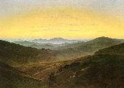 Caspar David Friedrich The Giant Mountains oil painting artist